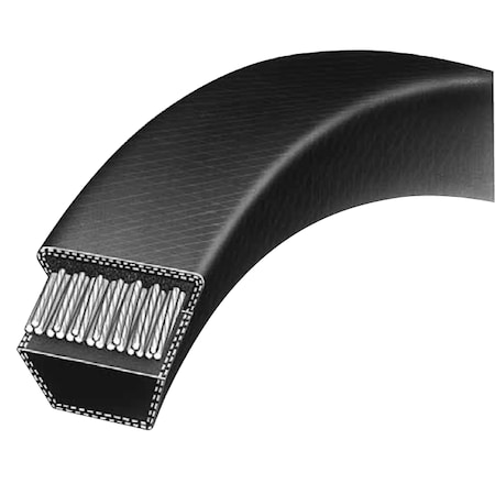 BANDO 686 mm Outside Length, 17 mm Top Width, 1 Ribs 5L270